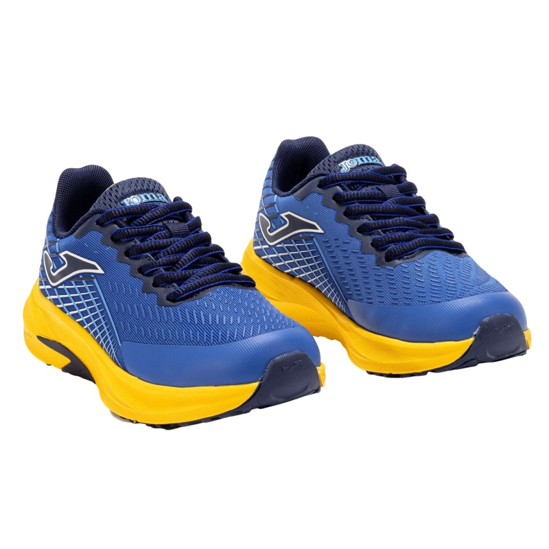 ZAPATILLA RUNNING KIDS SUPER CROSS AZUL AMARILLO JOMA - 2