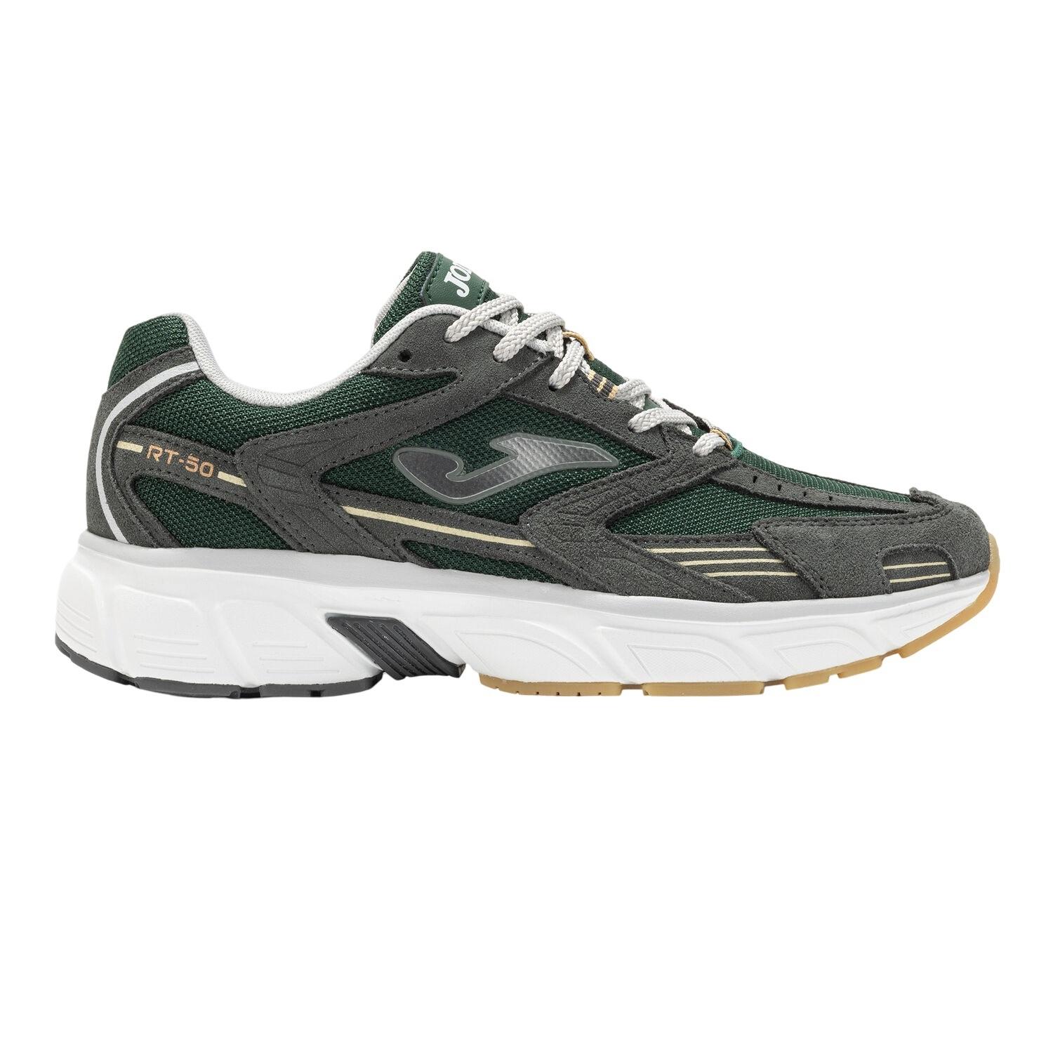 ZAPATILLA URBANA HOMBRE RT50 VERDE GRIS JOMA - 1