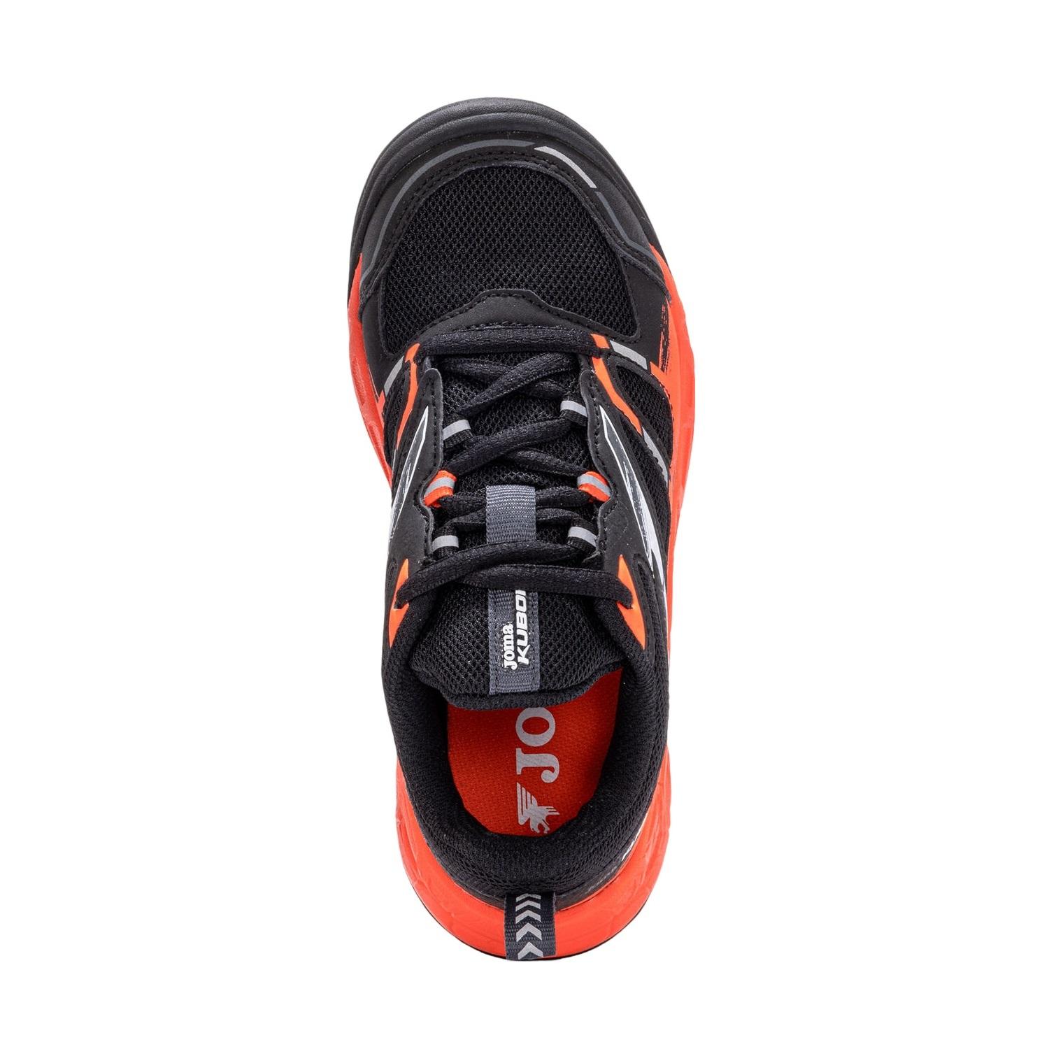 ZAPATILLA TRAIL RUNNING KIDS KUBOR NEGRO NARANJO JOMA - 3