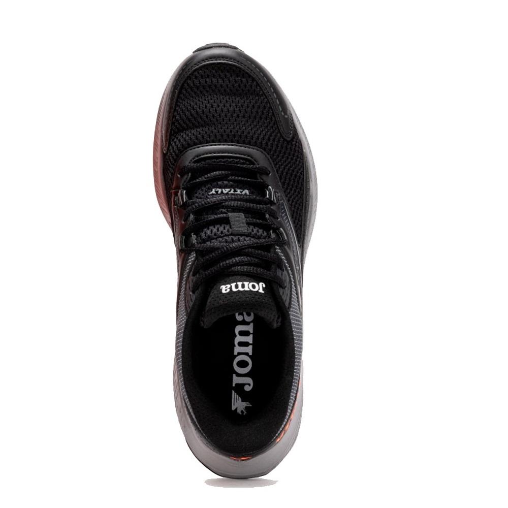 ZAPATILLA RUNNING HOMBRE VITALY NEGRO GRIS JOMA - 3