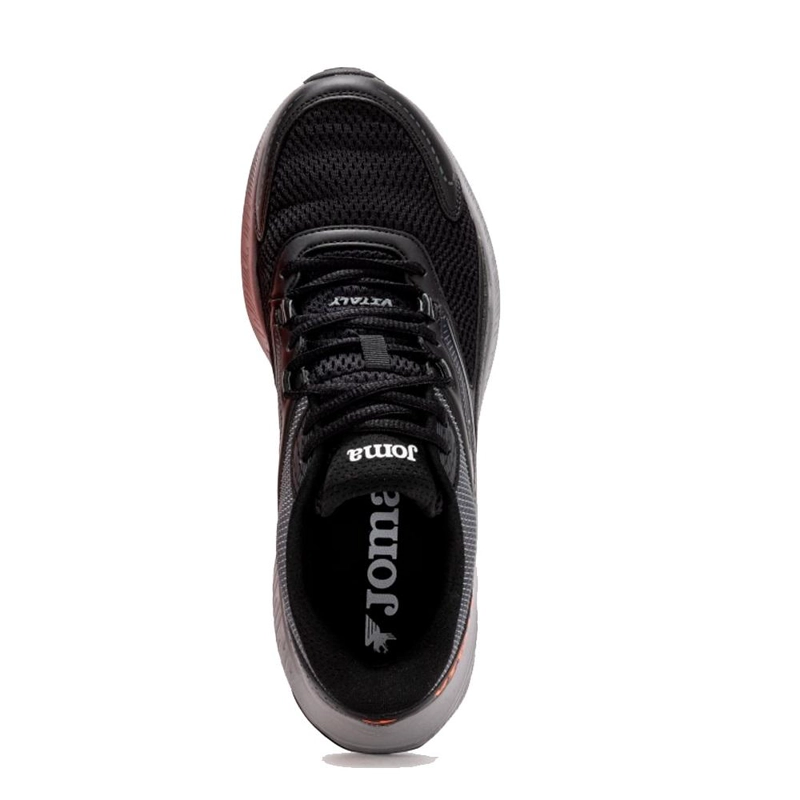 ZAPATILLA RUNNING HOMBRE VITALY NEGRO GRIS JOMA - 3