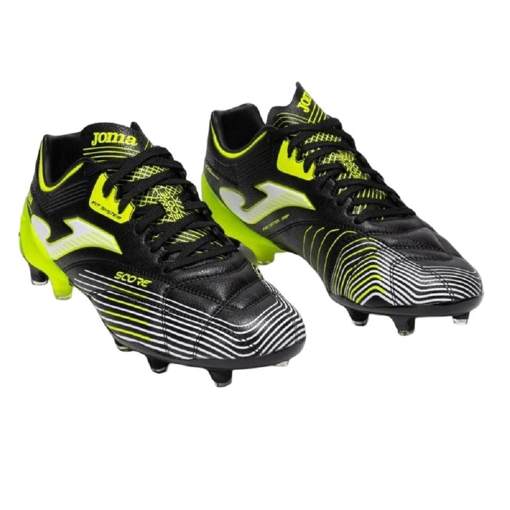 ZAPATILLA FUTBOL FG HOMBRE SCORE NEGRO FLUOR JOMA - 2