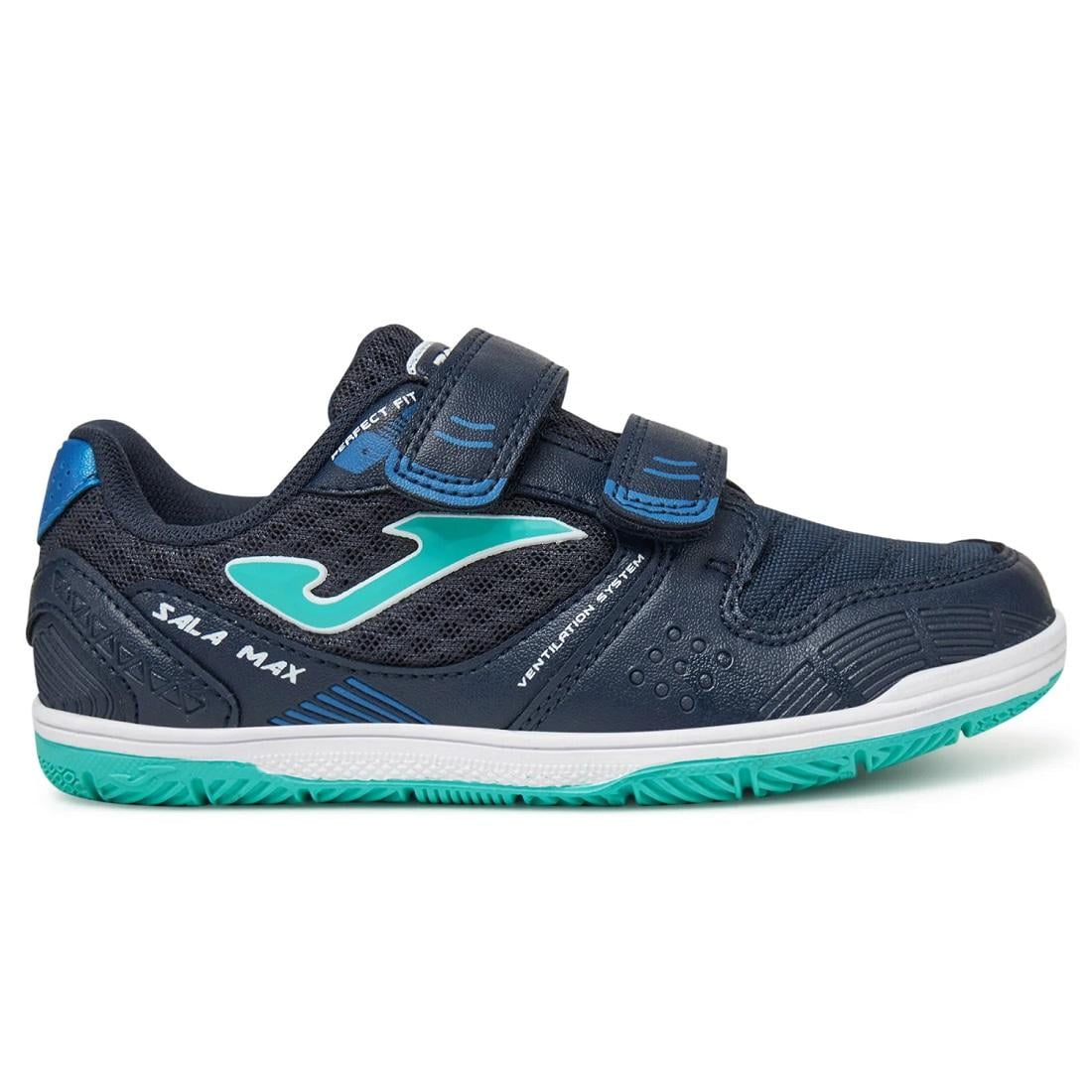 ZAPATILLA FUTBOL SALA KIDS MAX JR 25 AZUL MARINO JOMA - 1