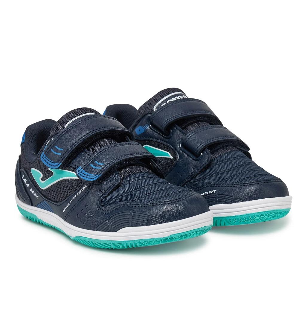 ZAPATILLA FUTBOL SALA KIDS MAX JR 25 AZUL MARINO JOMA - 2