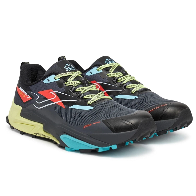 ZAPATILLA TRAIL RUNNING HOMBRE SIERRA NEGRO MULTICOLOR JOMA - 2