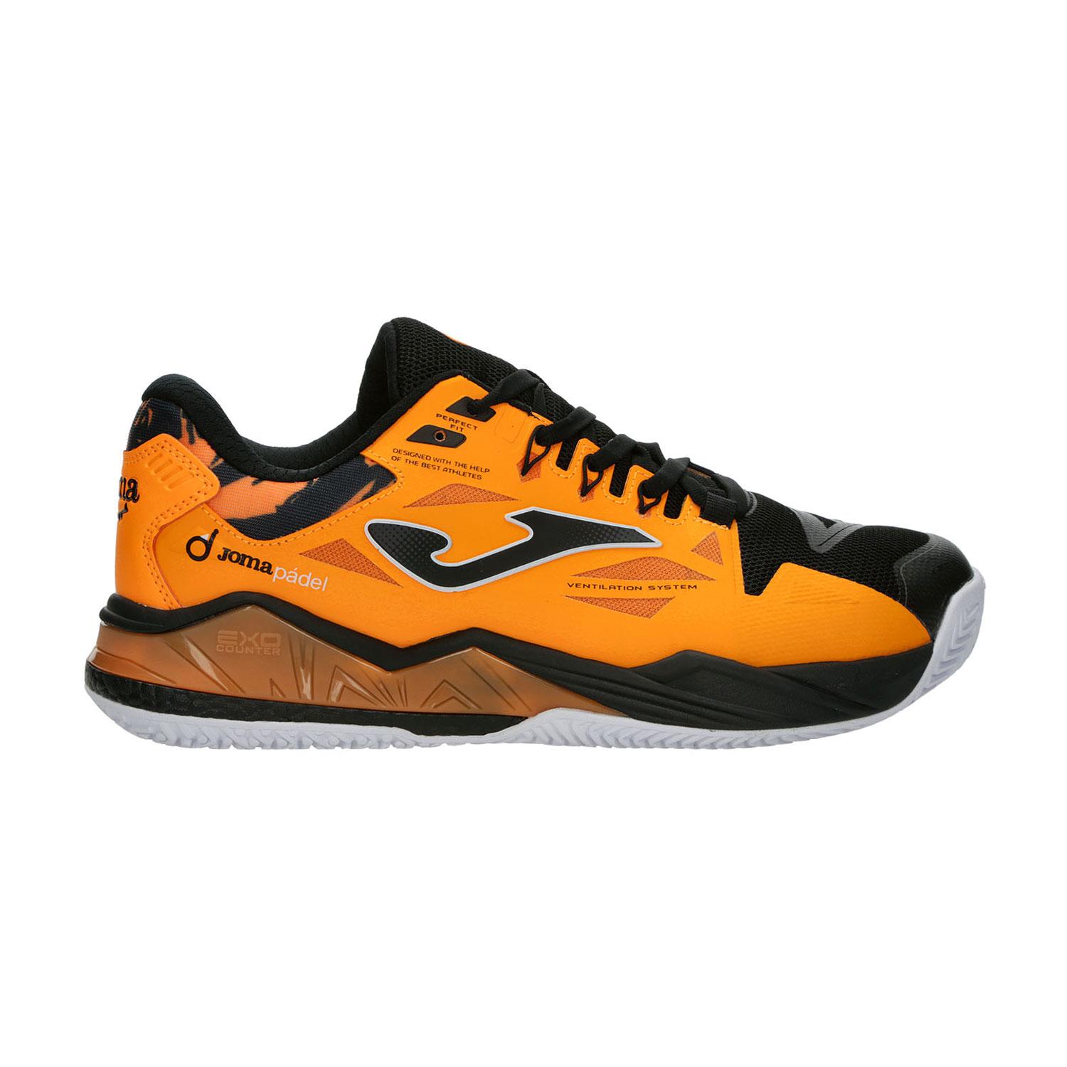 ZAPATILLA PADEL HOMBRE SPIN 25 NARANJO JOMA - 1
