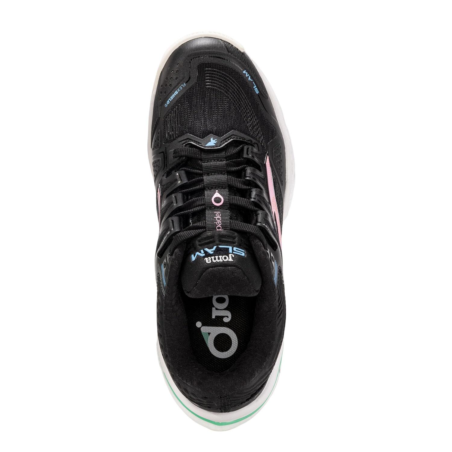 ZAPATILLA PADEL MUJER SLAM 25 NEGRO JOMA - 3