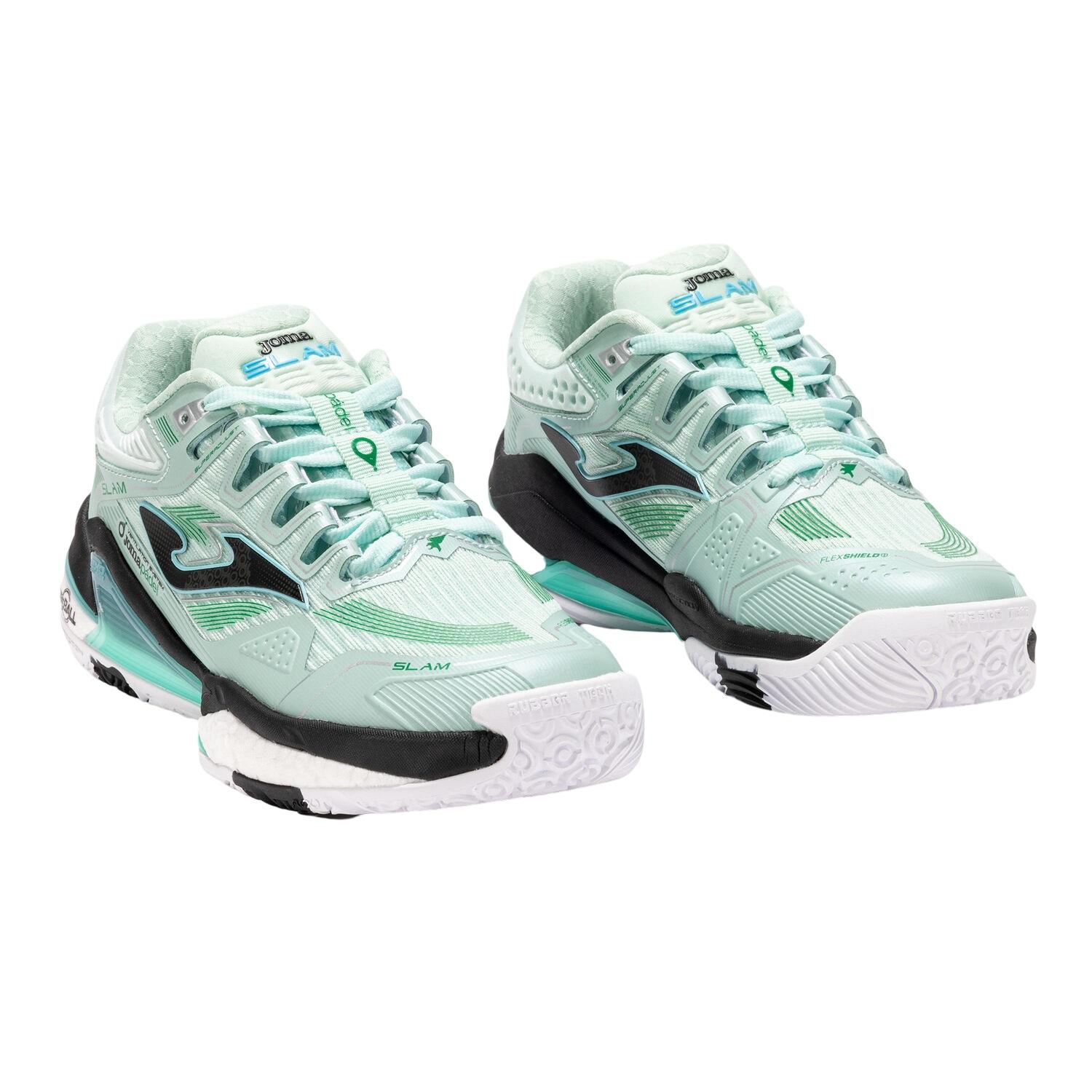 ZAPATILLA PADEL MUJER SLAM 25 TURQUESA JOMA - 2