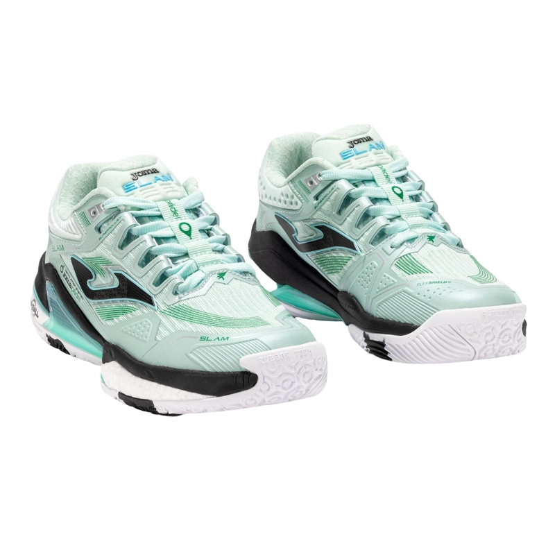 ZAPATILLA PADEL MUJER SLAM 25 TURQUESA JOMA - 2