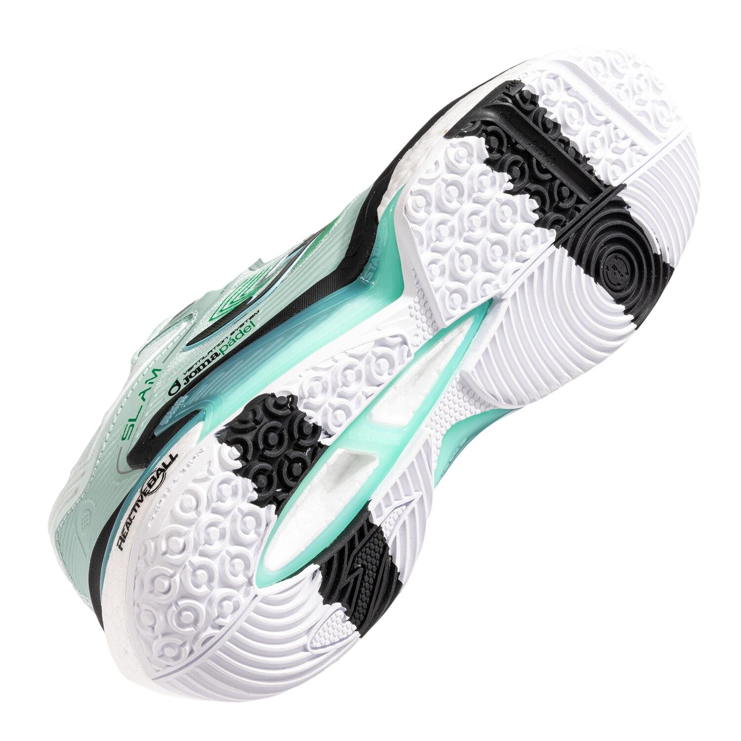ZAPATILLA PADEL MUJER SLAM 25 TURQUESA JOMA - 4