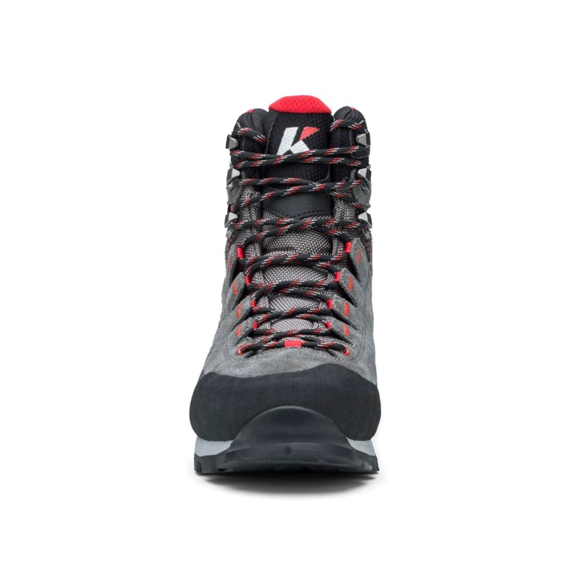 BOTIN TREKKING HOMBRE GRAND TOUR GRIS ROJO KAYLAND - 3