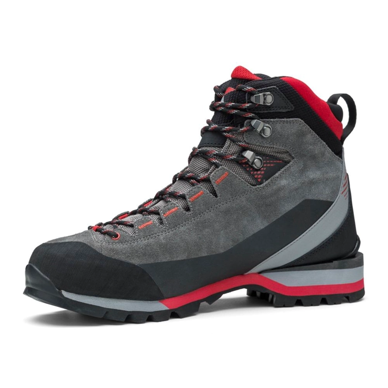 BOTIN TREKKING HOMBRE GRAND TOUR GRIS ROJO KAYLAND - 8