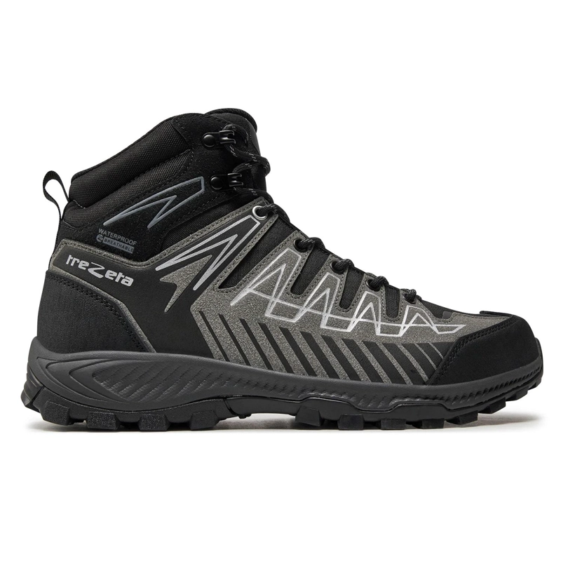 ZAPATILLA OUTDOOR HOMBRE THUNDER MID NEGRO GRIS TREZETAETA - 1