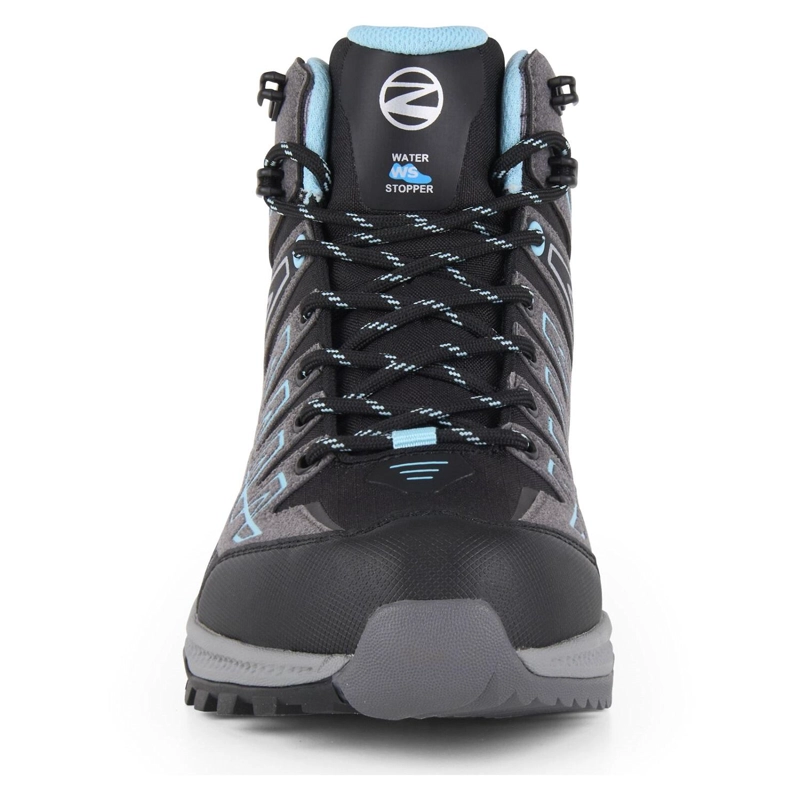 ZAPATILLA OUTDOOR MUJER THUNDER MID GRIS CIELO TREZETA - 3