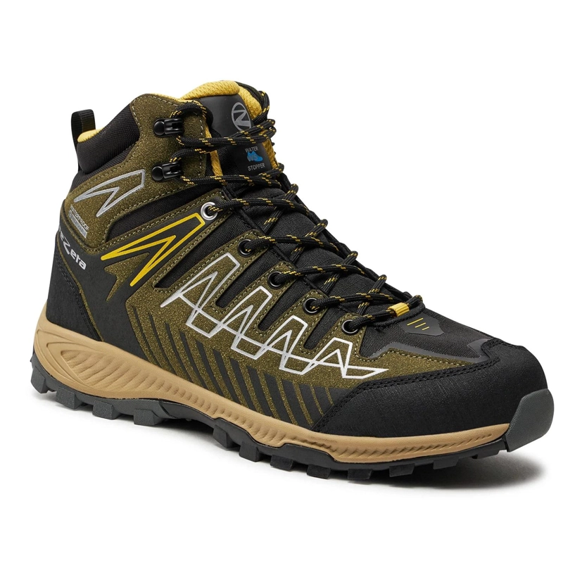 ZAPATILLA OUTDOOR HOMBRE THUNDER MID OLIVA TREZETA - 2