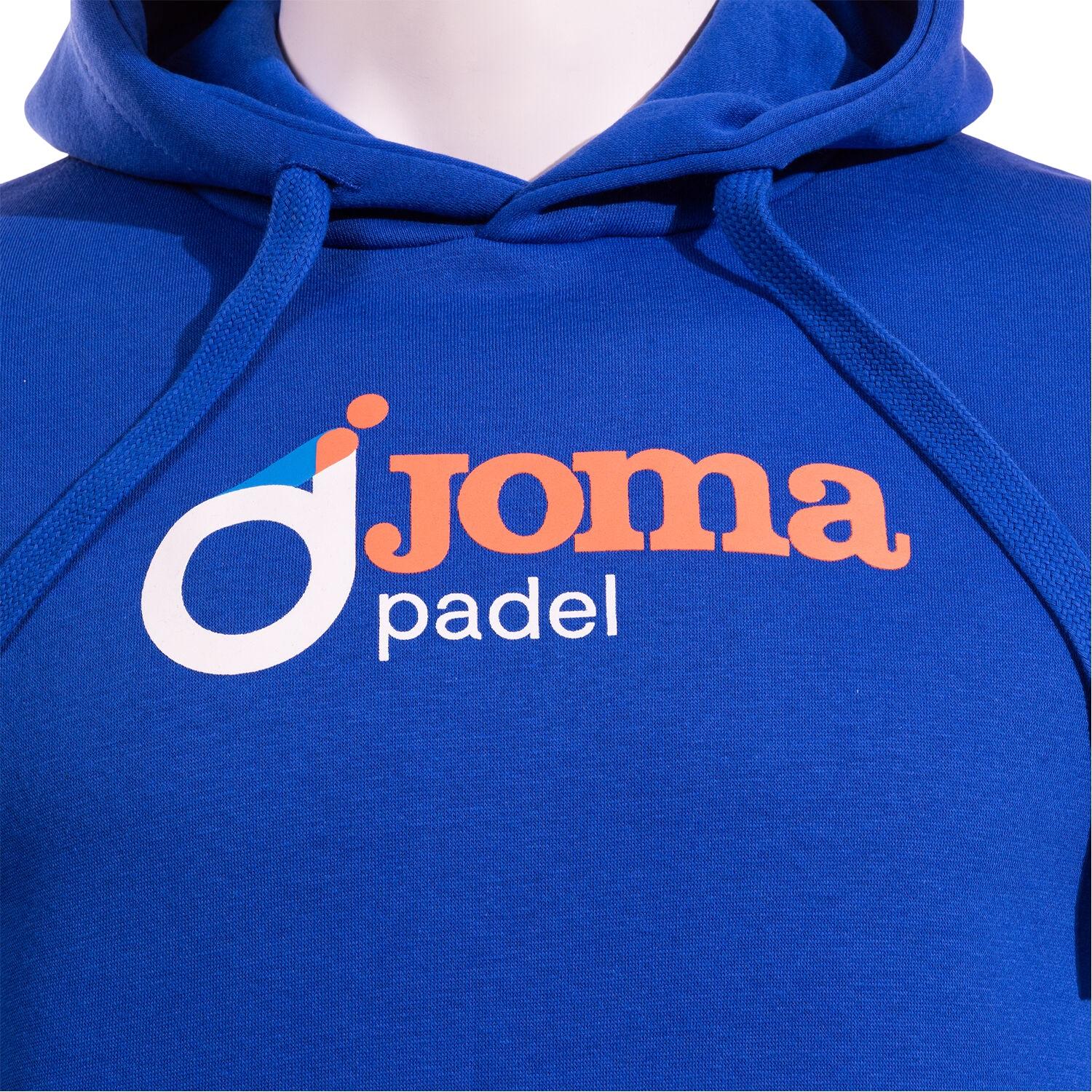 POLERÓN HOODIE HOMBRE TORNEO ROYAL AZUL JOMA - 4