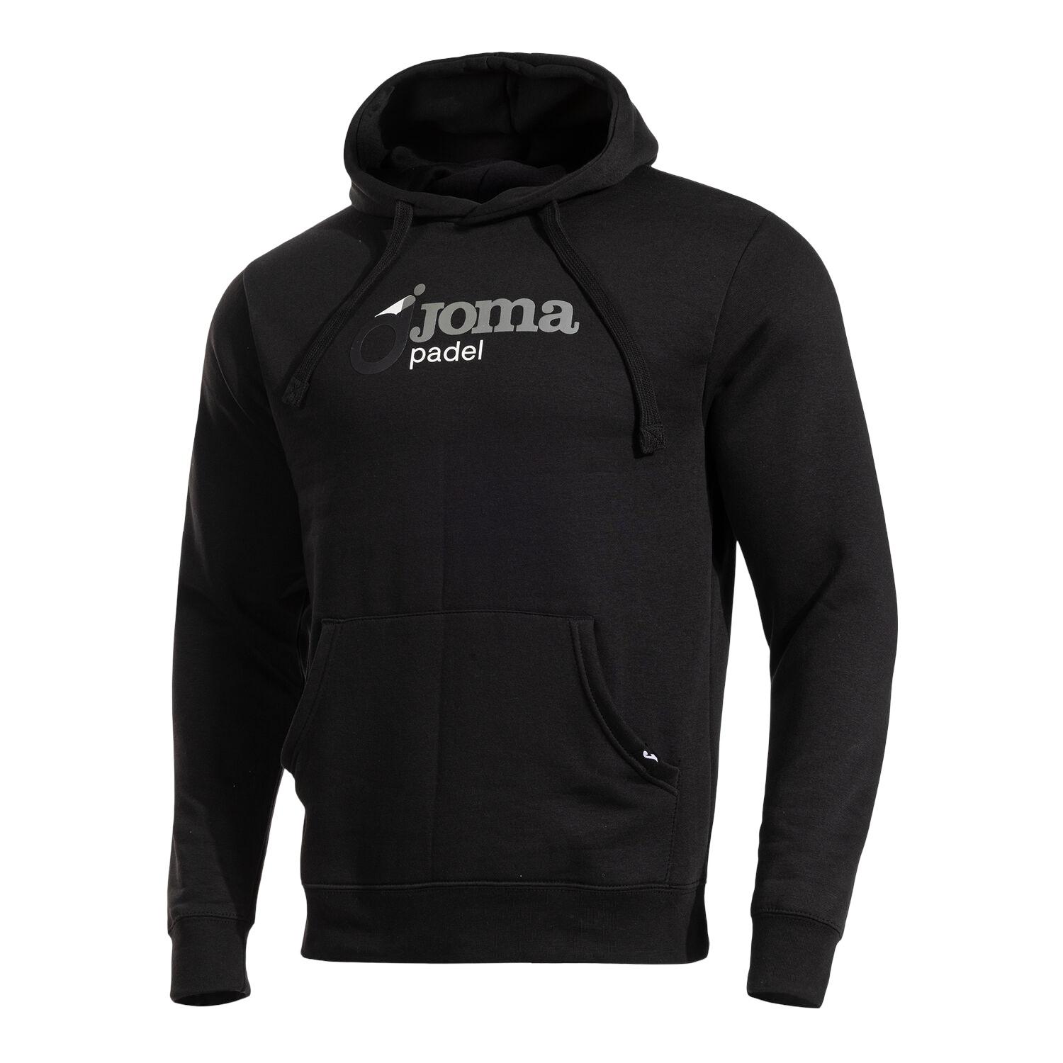POLERÓN HOODIE HOMBRE TORNEO ROYAL EN COLOR NEGRO JOMA - 3