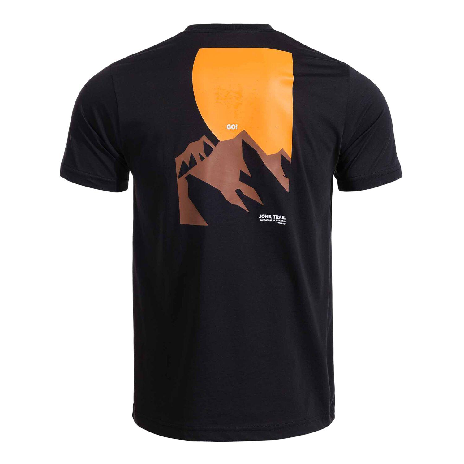 POLERA HOMBRE CHAMELEON EN COLOR NEGRO JOMA - 2