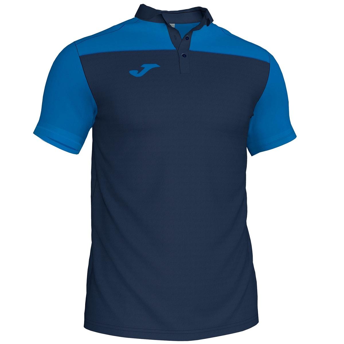 POLERA POLO HOMBRE HOBBY II AZUL MARINO JOMA - 1