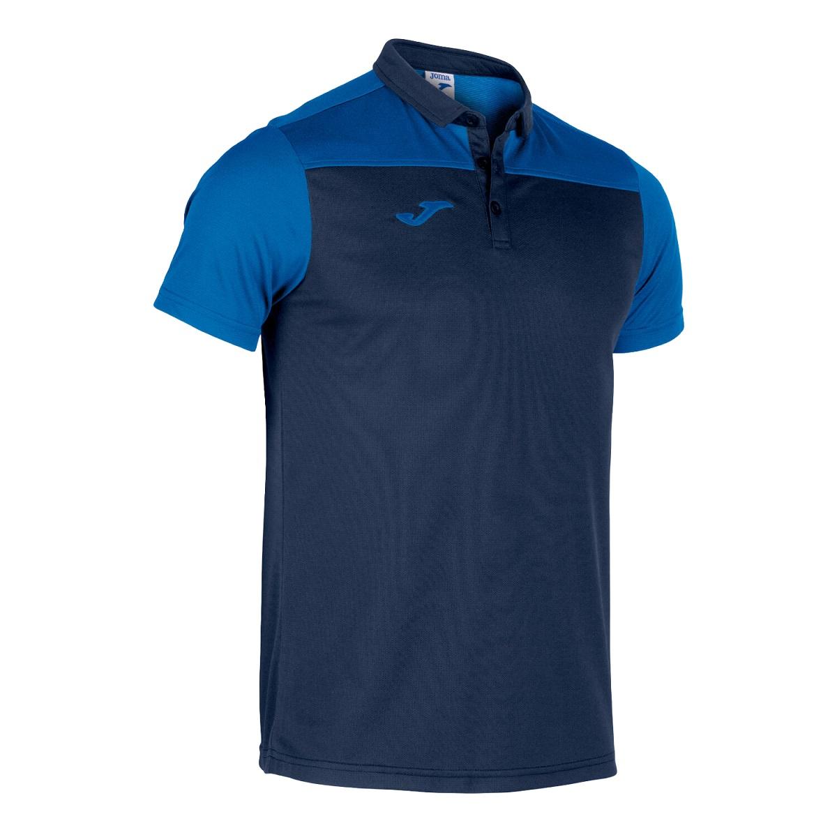 POLERA POLO HOMBRE HOBBY II AZUL MARINO JOMA - 2