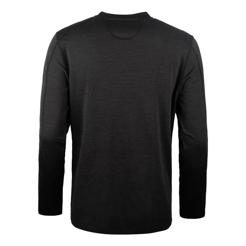 POLERA PRIMERA CAPA HOMBRE TANDERWOOL EN COLOR NEGRO DOITE - 3
