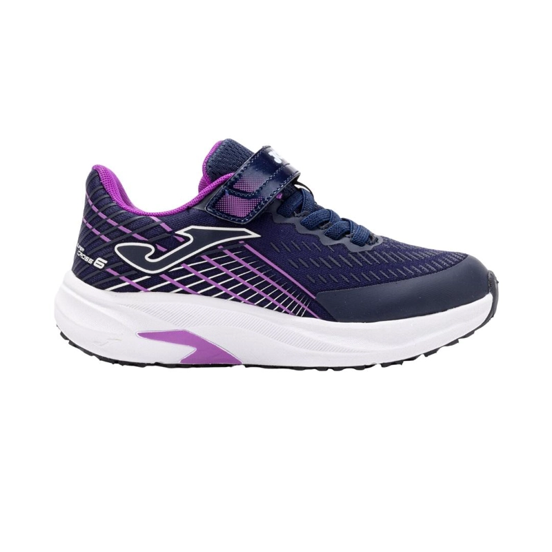ZAPATILLA RUNNING KIDS SUPER CROSS JR 25 AZUL FUCSIA JOMA - 1