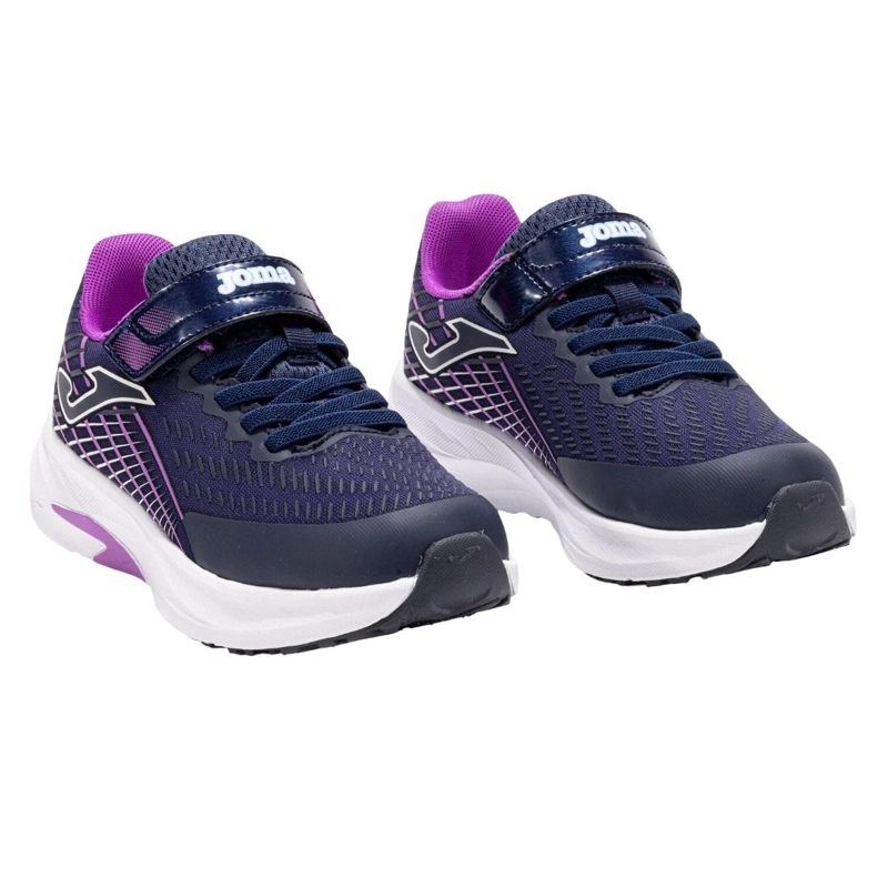 ZAPATILLA RUNNING KIDS SUPER CROSS JR 25 AZUL FUCSIA JOMA - 2