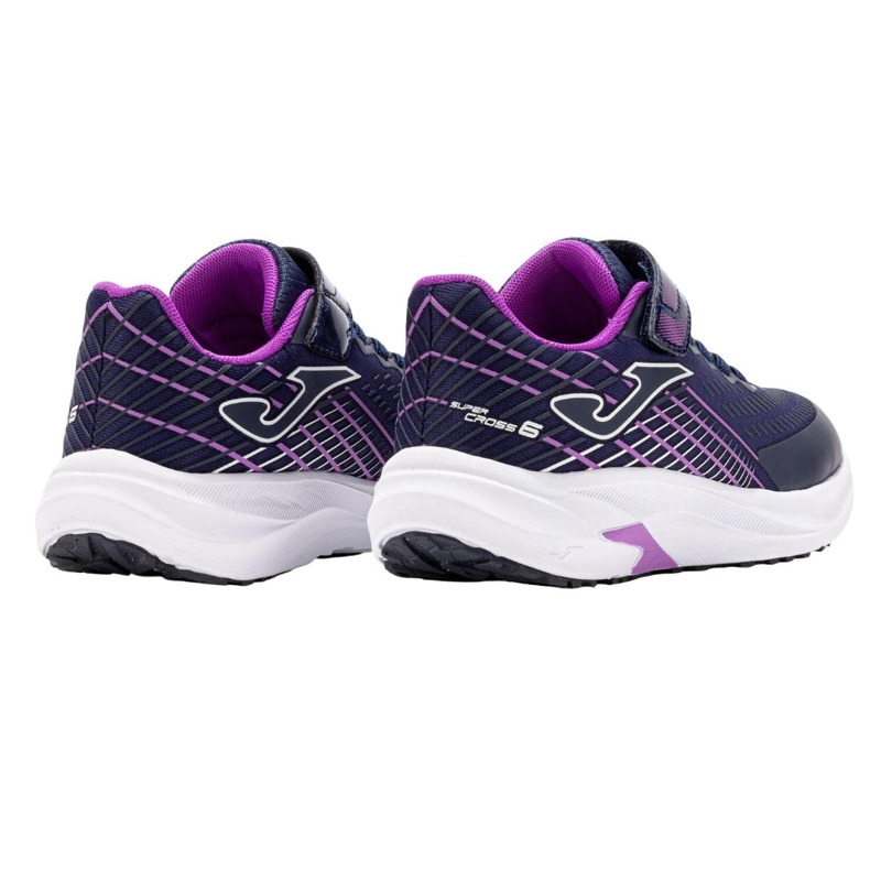 ZAPATILLA RUNNING KIDS SUPER CROSS JR 25 AZUL FUCSIA JOMA - 3