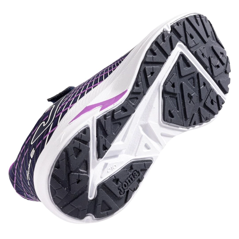 ZAPATILLA RUNNING KIDS SUPER CROSS JR 25 AZUL FUCSIA JOMA - 5