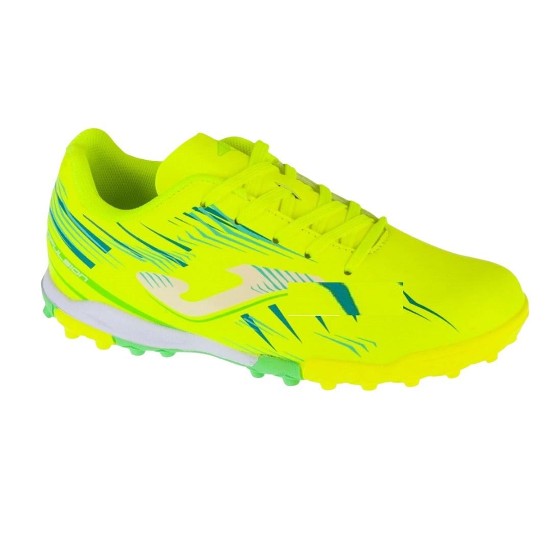 ZAPATILLA FUTBOL KIDS PROPULSIÓN JR EN COLOR AMARILLO FLUOR JOMA - 1