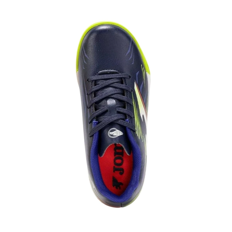 ZAPATILLA FUTBOL TURF KIDS PROPULSION JR AZUL JOMA - 3