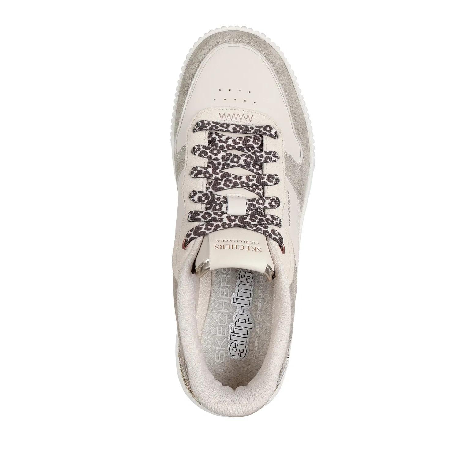 ZAPATILLA MUJER SLIP-INS JADE BLANCA SKECHERS - 3