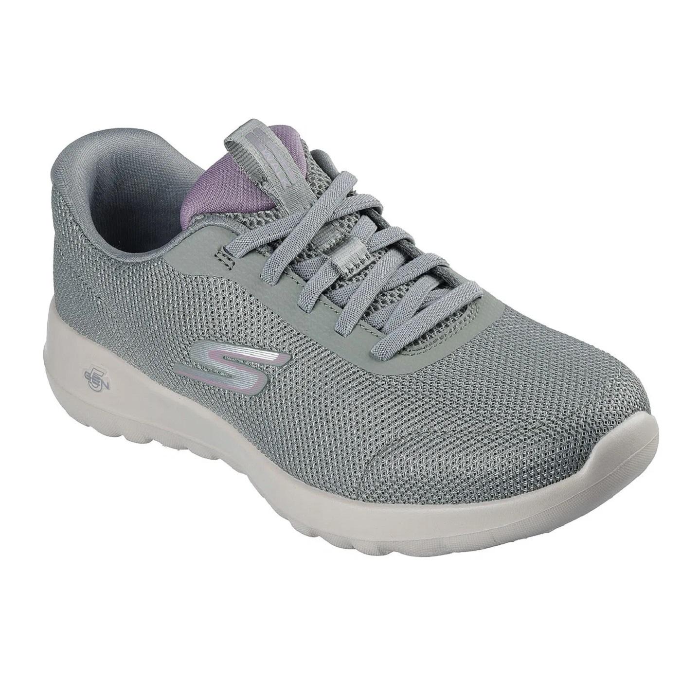 ZAPATILLA MUJER GO WALK GRIS SKECHERS - 2