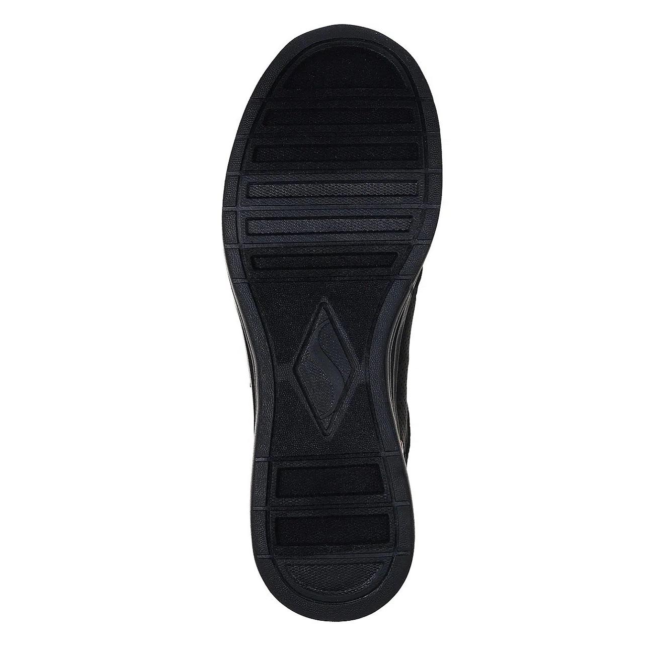 ZAPATILLA MUJER BILLION 2 NEGRO ORO SKECHERS - 4