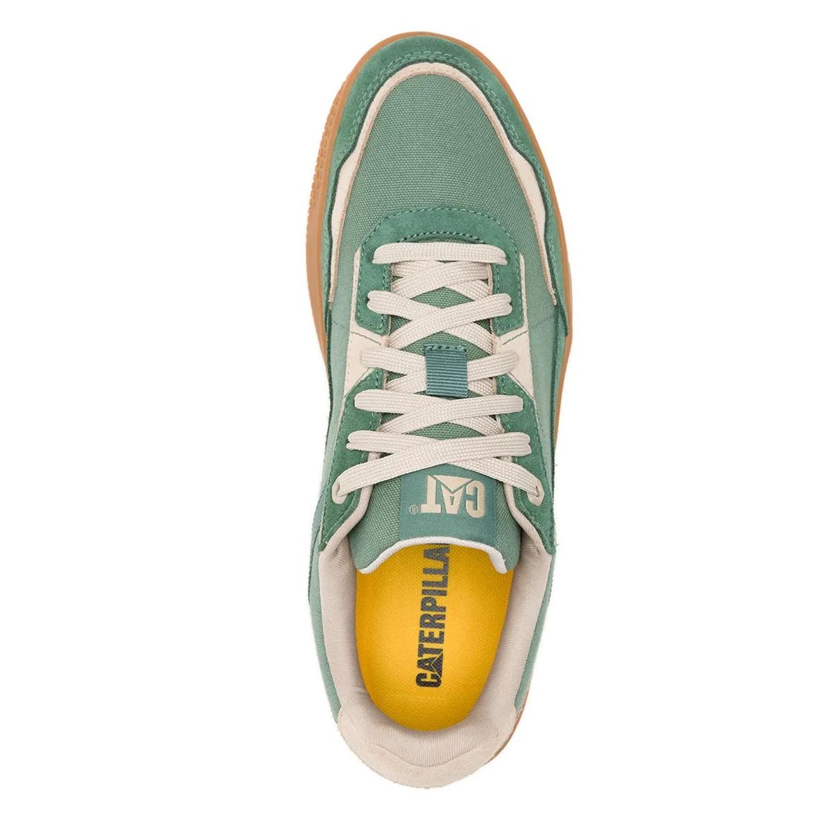 ZAPATILLA HOMBRE PAUSE RETRO CANVAS VERDE CAT - 3