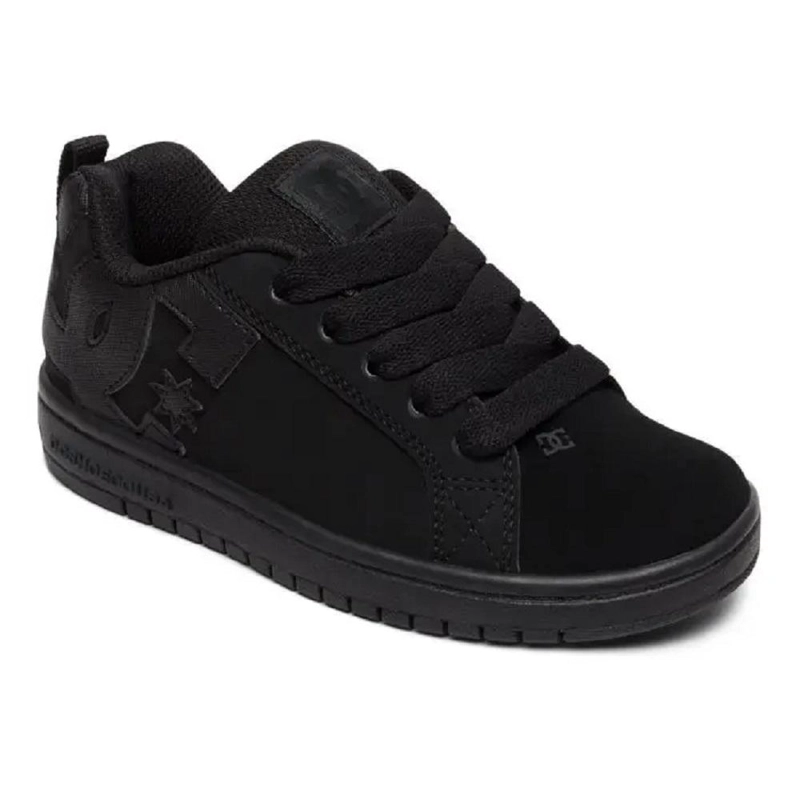 ZAPATILLA KIDS COURT GRAFFIK NEGRO DC - 2