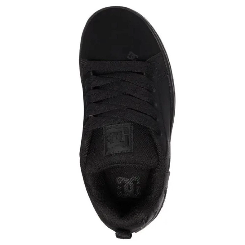ZAPATILLA KIDS COURT GRAFFIK NEGRO DC - 3