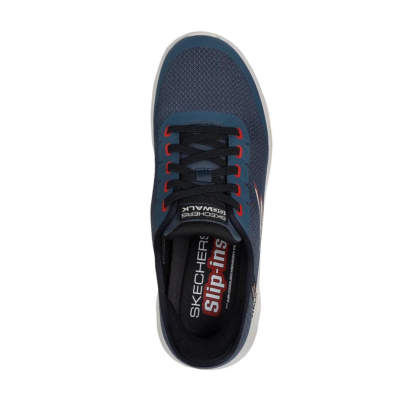 ZAPATILLA HOMBRE GO WALK SLIP  INS AZUL SKECHERS - 3