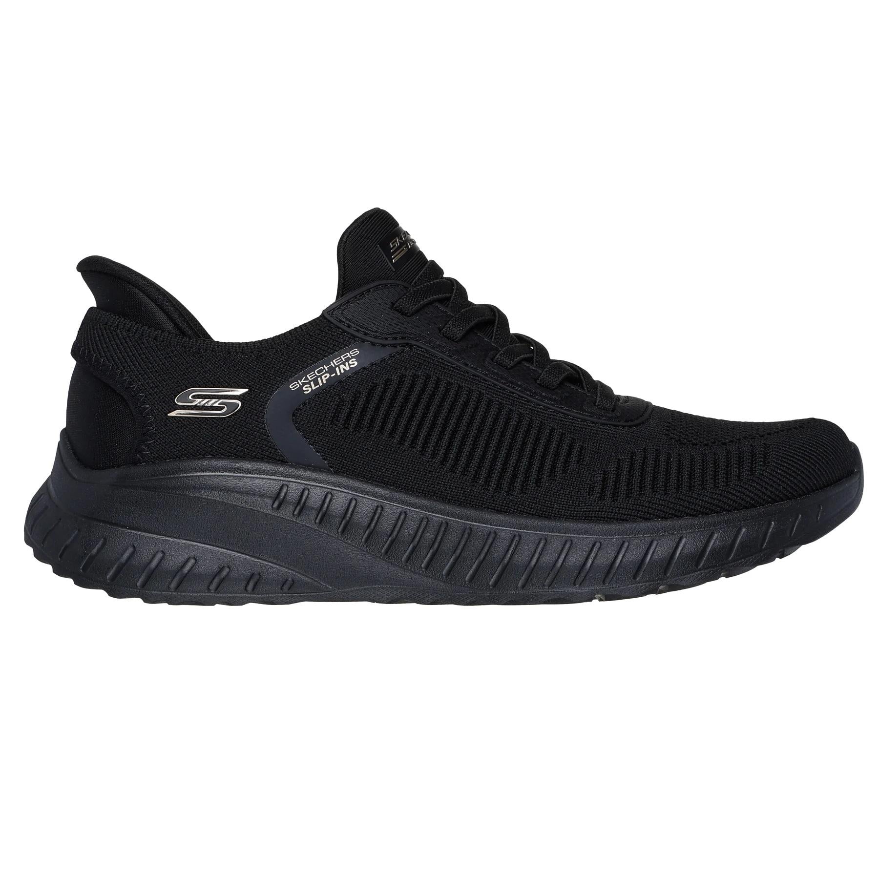 ZAPATILLA MUJER BOBS SPORT SQUAD NEGRO SKECHERS - 1
