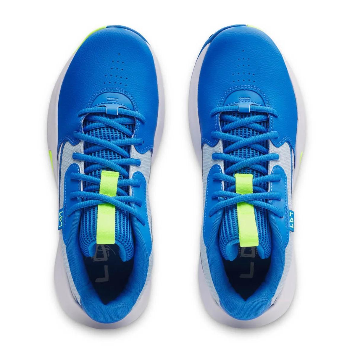 ZAPATILLA BASKETBALL KIDS LOCKDOWN 7 CELESTE UNDER ARMOUR - 3