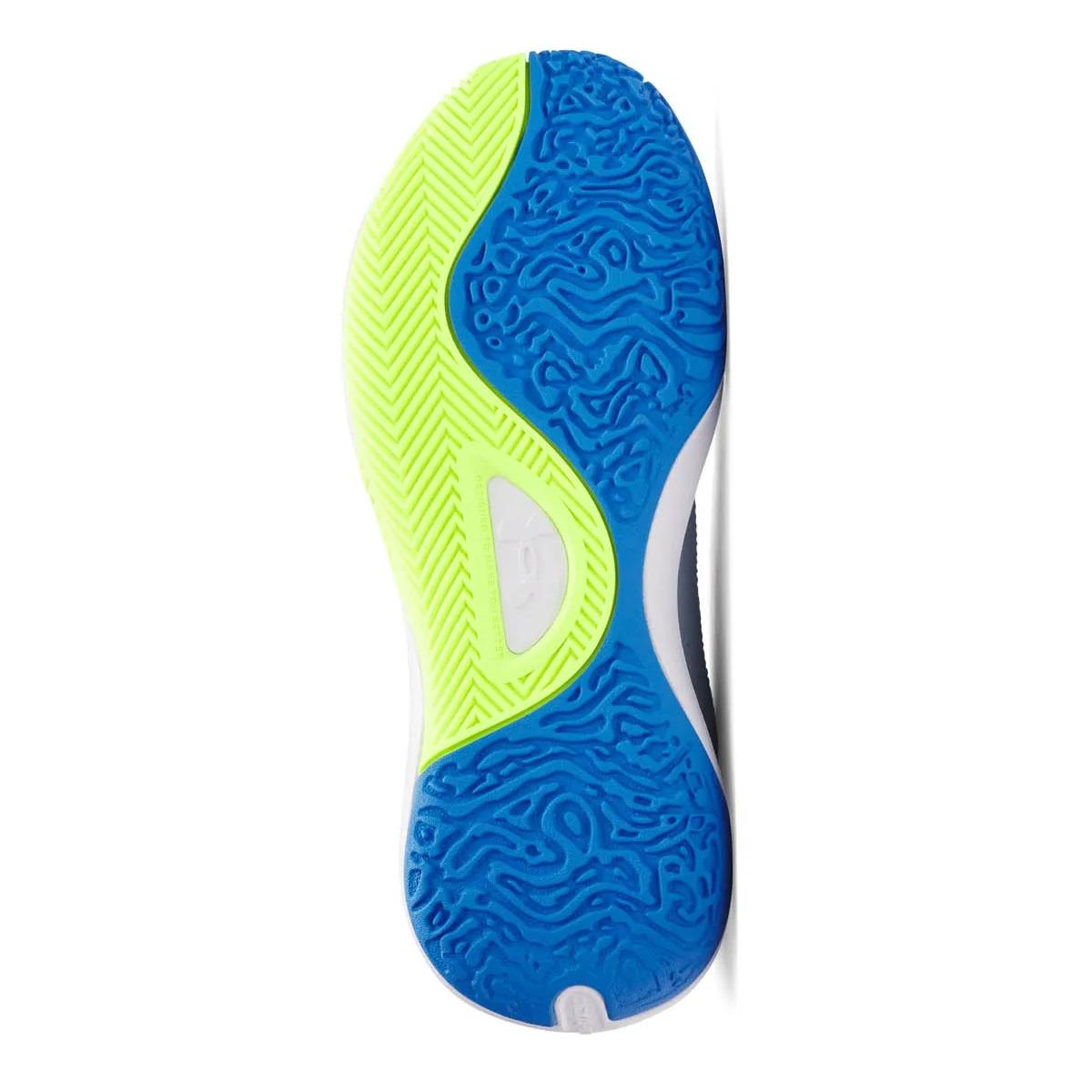 ZAPATILLA BASKETBALL KIDS LOCKDOWN 7 CELESTE UNDER ARMOUR - 4