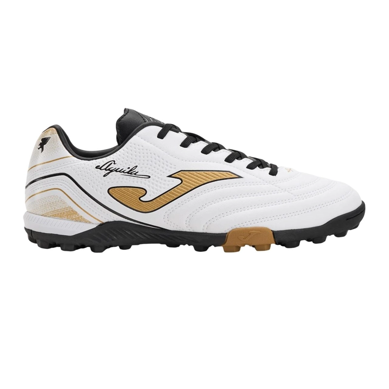ZAPATILLA FUTBOL TURF HOMBRE AGUILA BLANCO ORO JOMA - 1