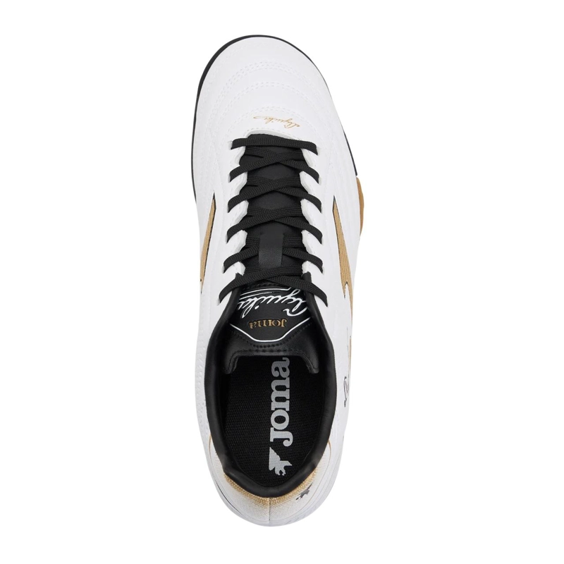 ZAPATILLA FUTBOL TURF HOMBRE AGUILA BLANCO ORO JOMA - 3