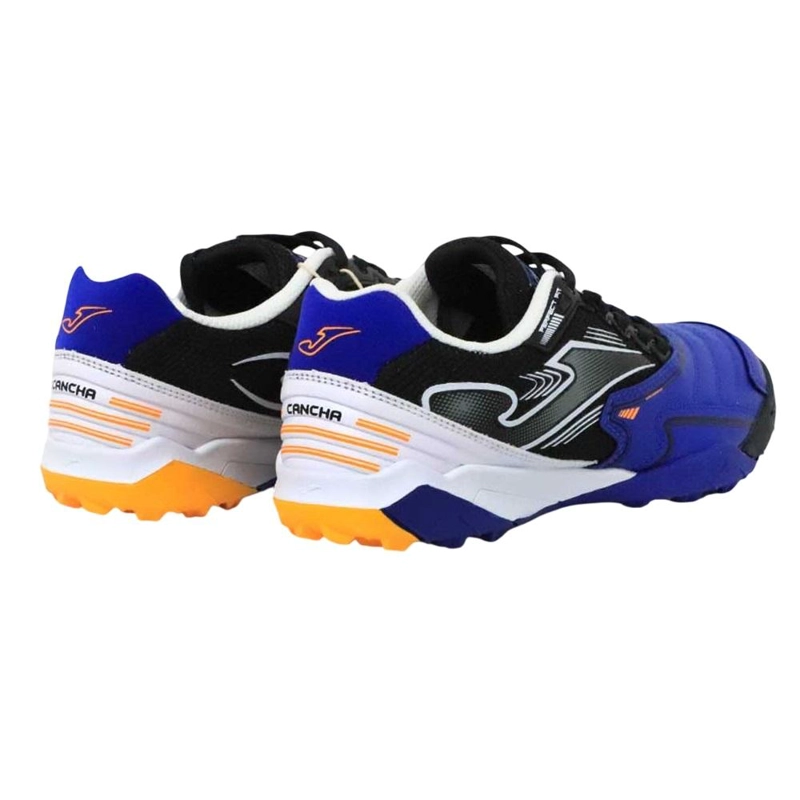 ZAPATILLA FUTBOL TURF HOMBRE CANCHA AZUL NEGRO JOMA - 3