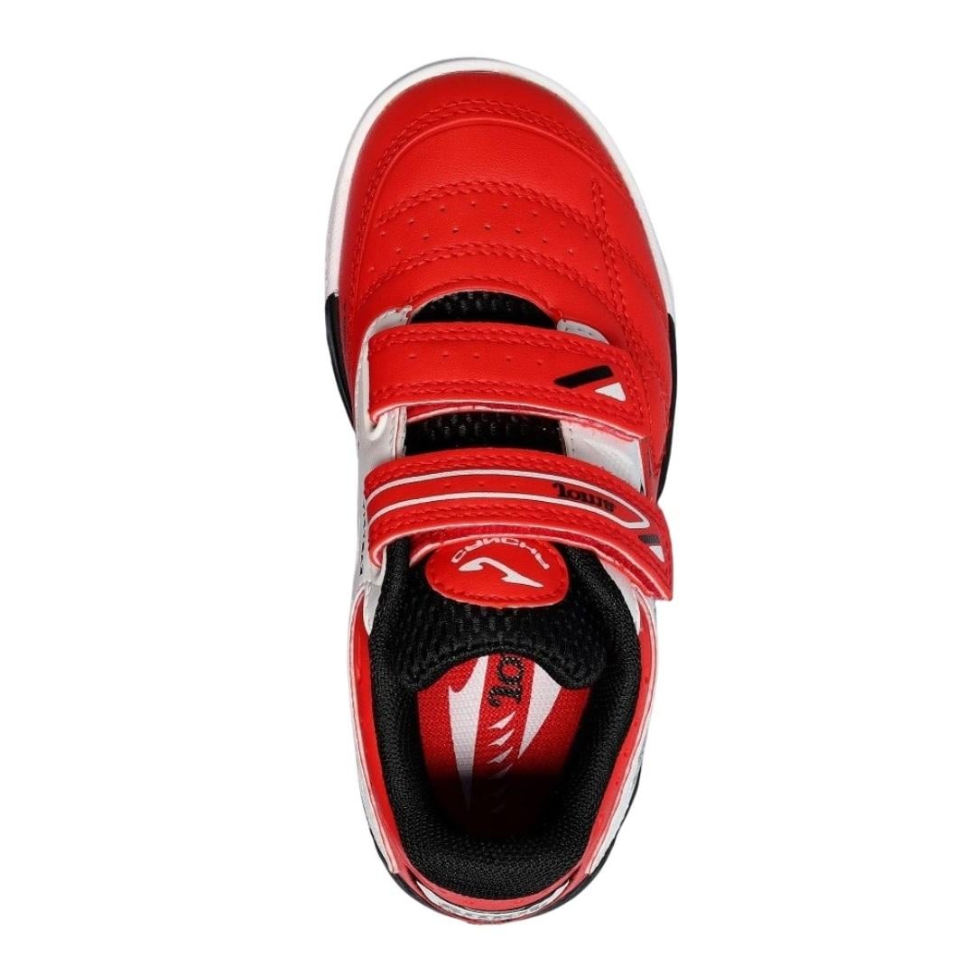 ZAPATILLA FUTBOL SALA KIDS CANCHA ROJO JOMA - 3