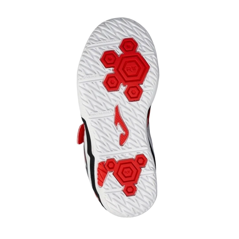 ZAPATILLA FUTBOL SALA KIDS CANCHA ROJO JOMA - 4
