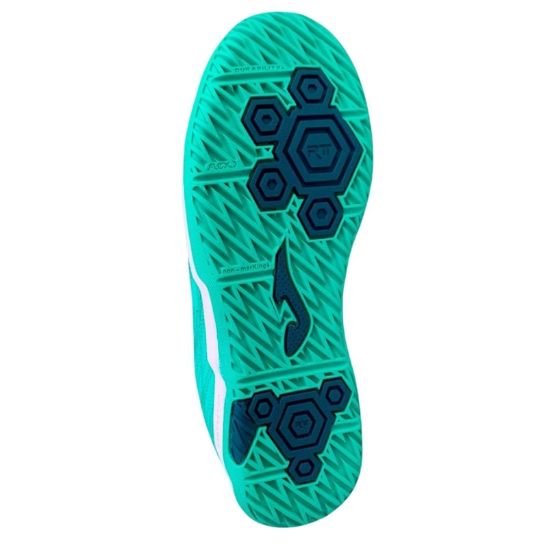 ZAPATILLA FUTBOL SALA KIDS EVOLUTION TURQUESA JOMA - 4