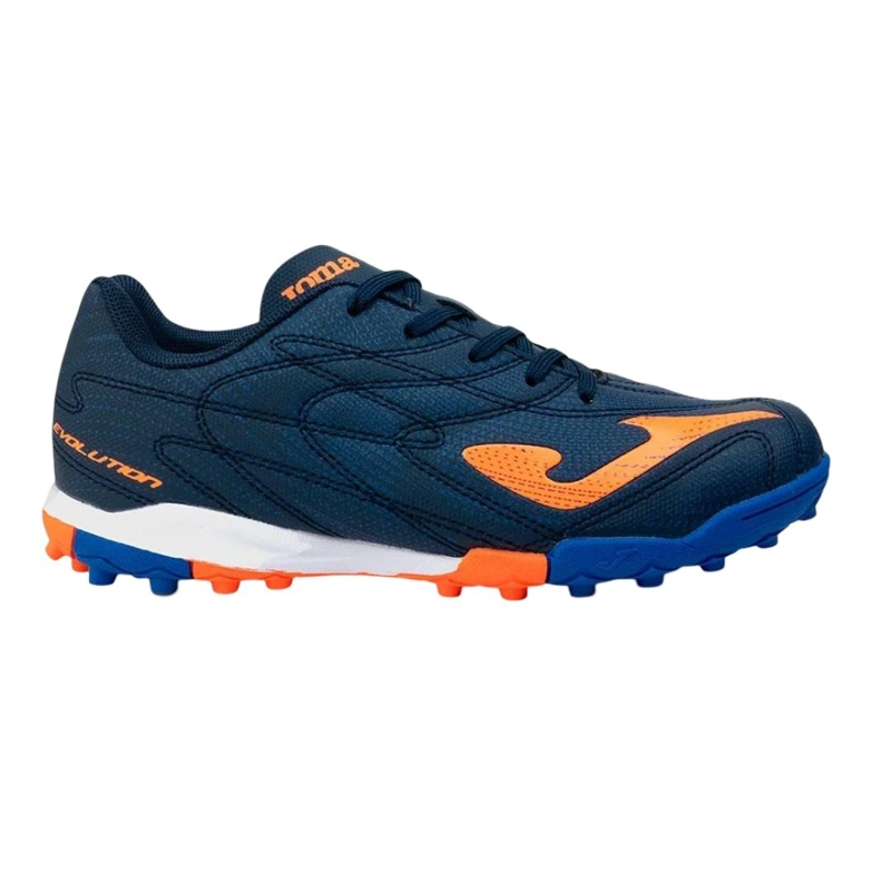 ZAPATILLA FUTBOL TURF KIDS EVOLUTION AZUL MARINO JOMA - 1