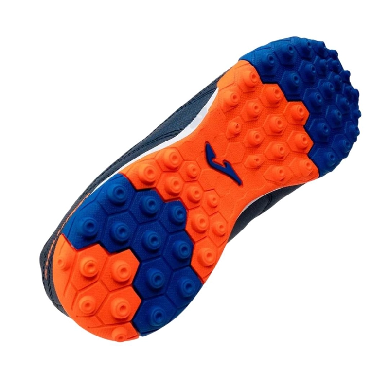 ZAPATILLA FUTBOL TURF KIDS EVOLUTION AZUL MARINO JOMA - 4