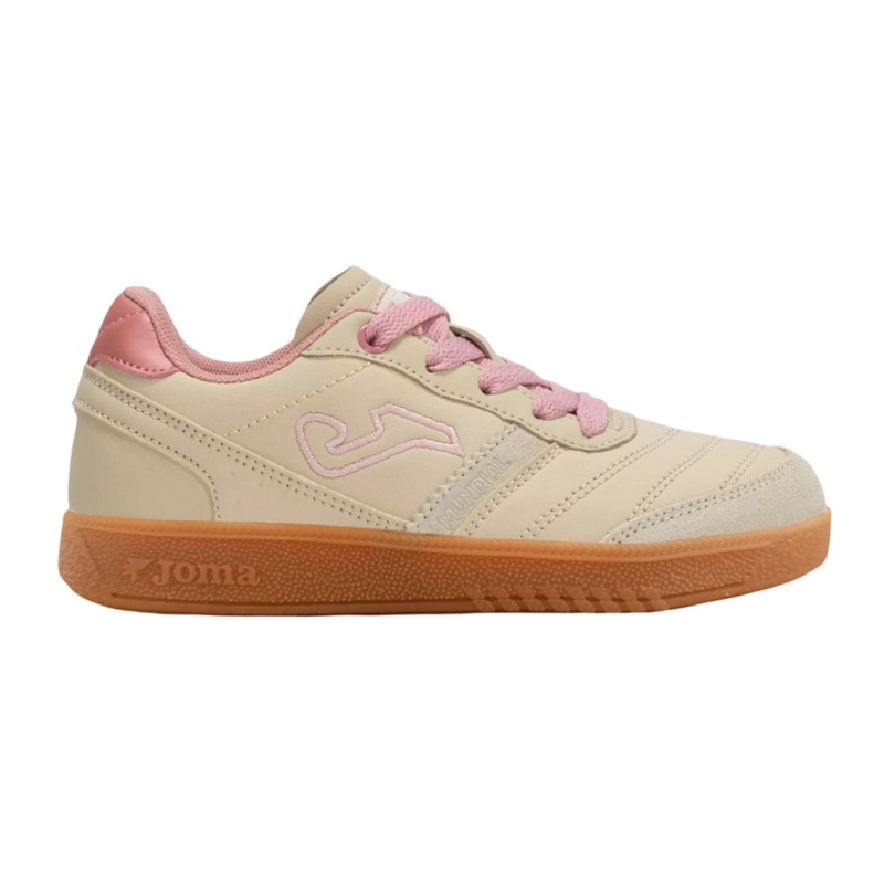 ZAPATILLA KIDS MUNDIAL BEIGE ROSA JOMA - 1